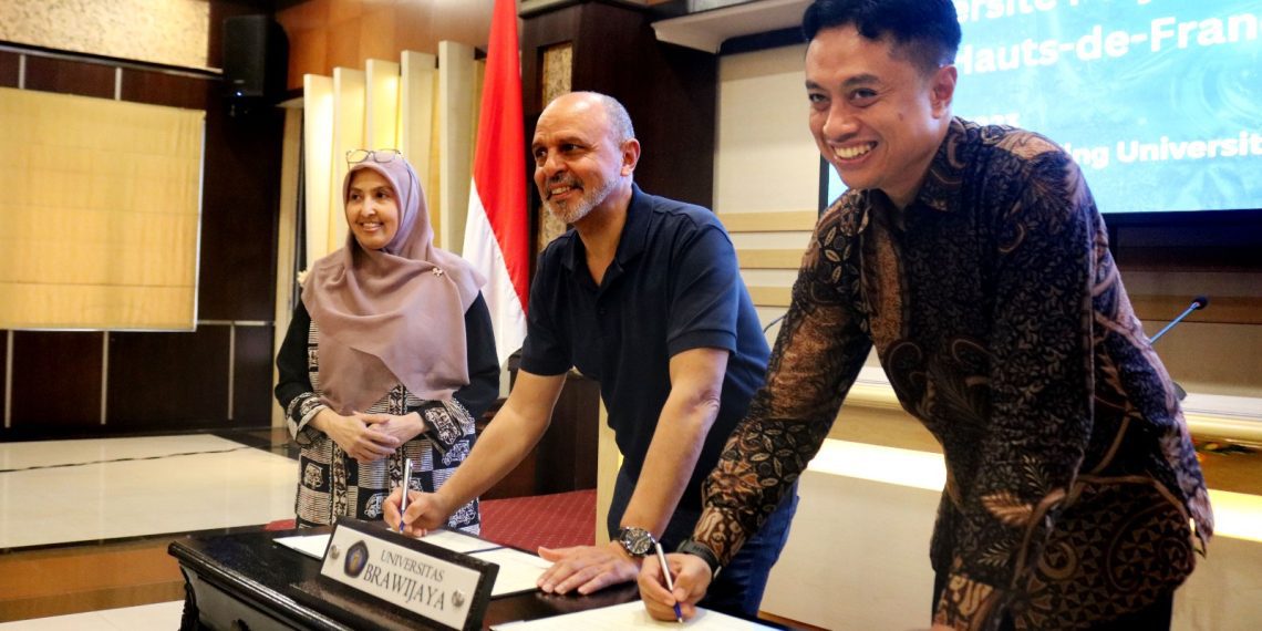 Universitas Brawijaya dan Université Polytechnique Hauts-de-France Teken MOU untuk Pengembangan Double Degree dan Riset Bersama